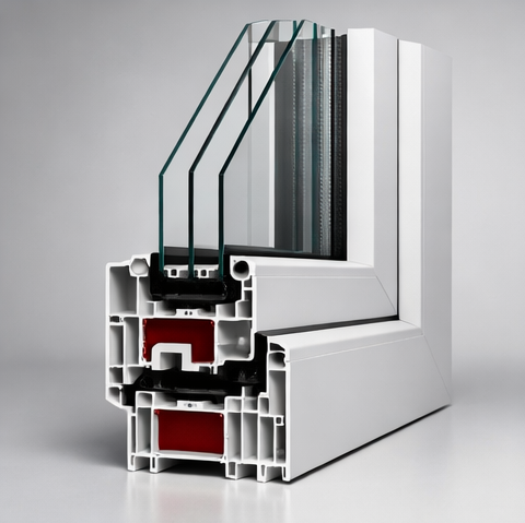 Dritare PVC & ALU me xham triple Low-E